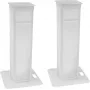 Eurolite 32000050 2x Stage Stand, variabel, met hoes en tas, wit