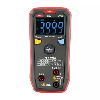 Digitale multimeter UT123D met auto-range en achtergrondverlichting, handmeter