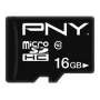 MicroSDHC PNY 16GB Class 10 zwart P-SDU16G10PPL-GE