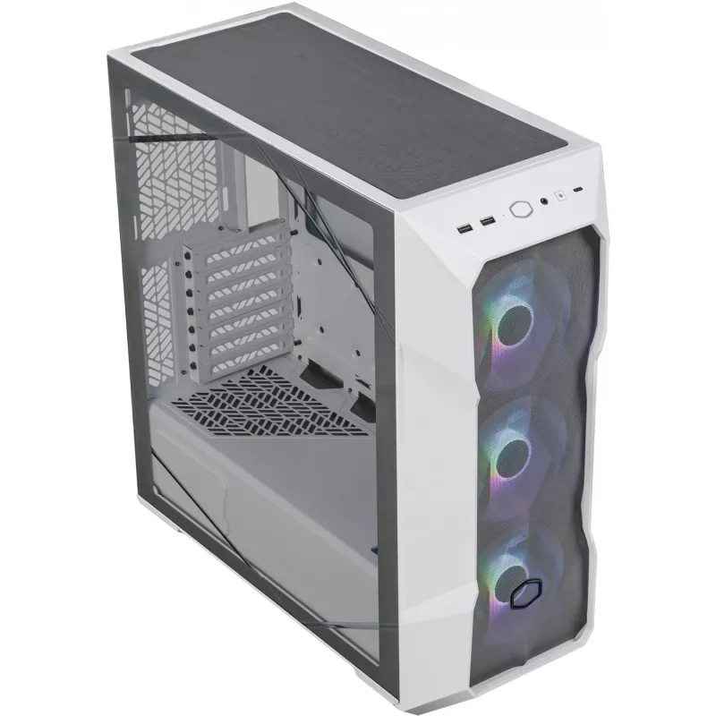PC-behuizing Cooler Master MasterBox TD500 Mesh V2 midi tower wit