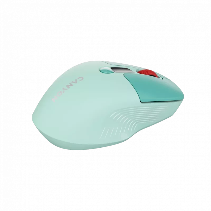 Canyon MW-26 – 2in1 draadloze optische muis Bluetooth / 2,4 GHz – stil – groen