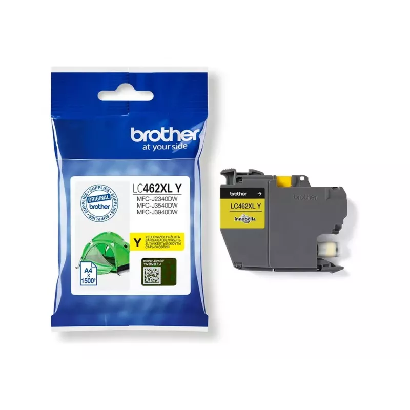 Brother LC462XLY inktpatroon 1 stuk origineel hoge (XL) capaciteit geel