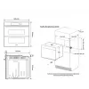 Inbouw-elektrische oven Samsung NV7B42251AK — energie-efficiëntieklasse A+
