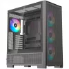 PC-behuizing Silentware Air 2000 A-RGB zwart — midtower, zijvenster van gehard glas