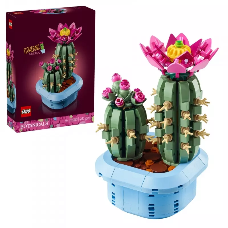 LEGO BOTANICALS 11509 Bloeiende cactus