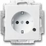 BUSCH JAEGER 2013-0-5286 - CEE 7/3 - 2P+E - wit - 250 V - 16 A - 71 mm