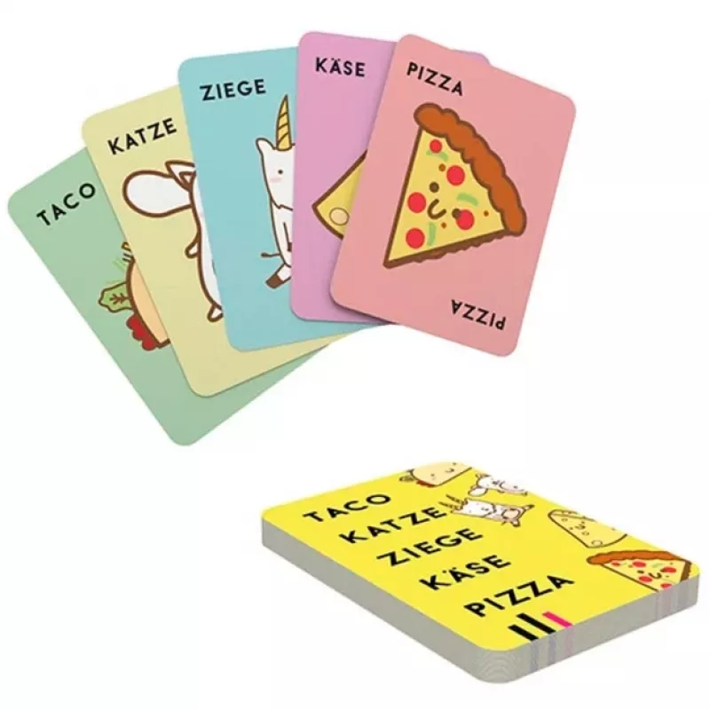 Taco Cat Goat Cheese Pizza, kaartspel