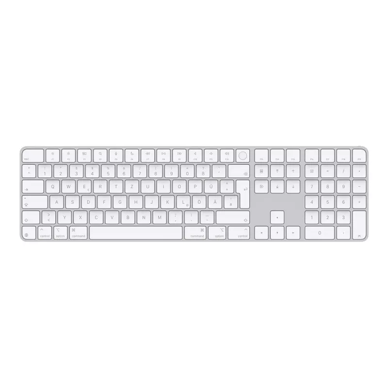 Apple Magic toetsenbord MXK73D/A universeel USB + Bluetooth QWERTZ Duits wit