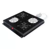 19 inch afvoerunit ROLINE 26.21.0245, zwart, 1HE rack-inbouw