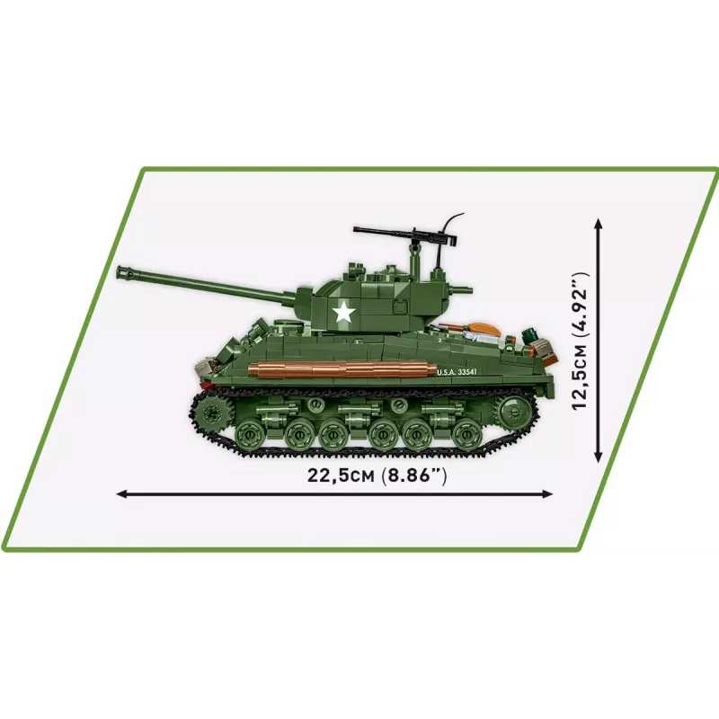 Blocks Sherman M4A2E8 865 bouwstenen