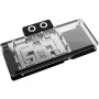 Koelblok Alphacool Core RX 9070 XT Mercury transparant chroom met backplate