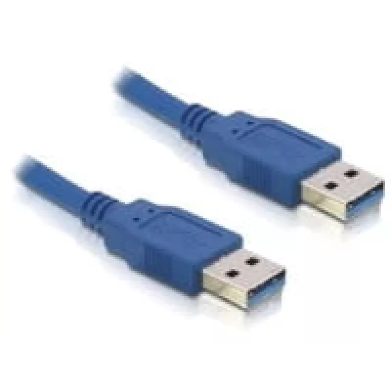 USB-kabel DeLOCK USB 3.0-A stekker/stekker 2m blauw