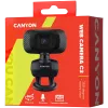 CANYON webcam C3 HD 720p zwart