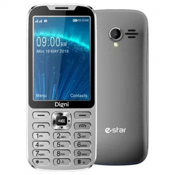 Telefoon eSTAR Digni CALL 4G Dual SIM zilver