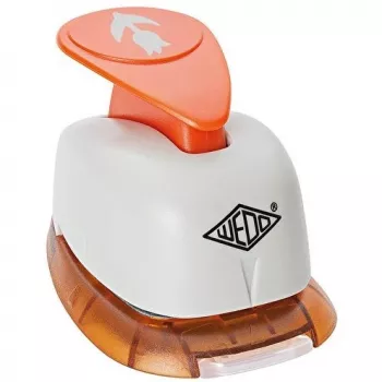 Pons Shape craft punch Wedo 168212 grijs oranje voor papier
