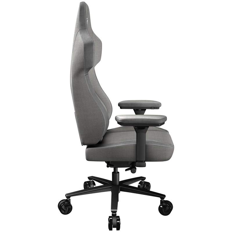 Universele gaming-stoel ThunderX3 CORE Loft gevoerde zitting grijs