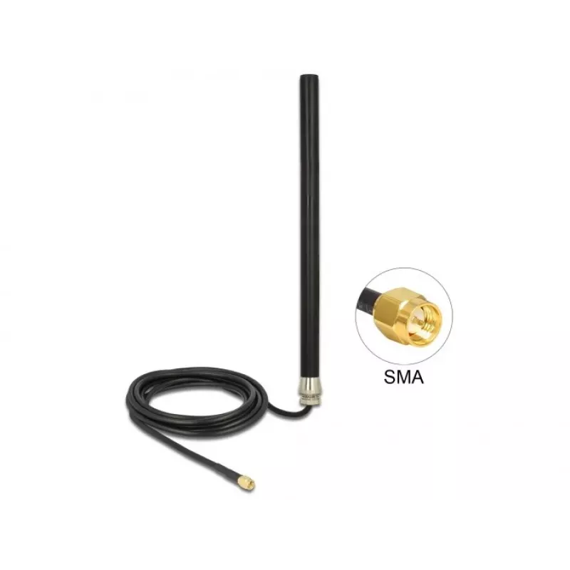 DeLOCK 89529 draadloze antenne 3 dB 50 Ω