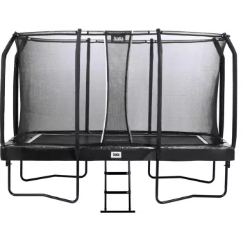 Trampoline Salta First Class rechthoekig 214 x 366 cm, fitnessapparaat, zwart