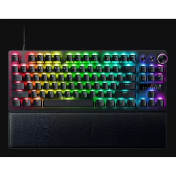 Razer Huntsman V3 Pro Tenkeyless 8KHz RZ03-05520400-R3G1 gamingtoetsenbord, Razer Analog Optical Gen 2-switches, Duitse indeling, zwart