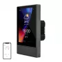 Wandgemonteerd intelligent Wi-Fi-bedieningspaneel Sonoff NSPanel zwart 120 mm