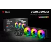 SAVIO VELOX 360 mm CPU-vloeistofkoeler met ARGB