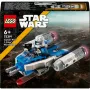 LEGO Star Wars Captain Rex Y-Wing Microfighter verzamelstuk – Het Kloonoorlogen ruimteschip-speelgoed met een personage-minifiguur voor jongens vanaf 6 jaar