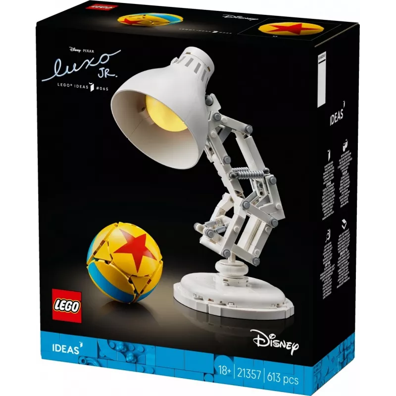 Constructiespeelgoed LEGO Ideas model 21357 — Luxo Jr., 613 onderdelen, 290×140×110 mm