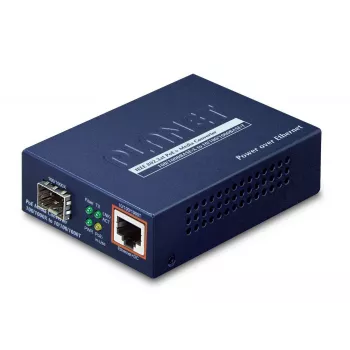 Netwerk-mediaconverter PLANET GTP-805A 1000 Mbit/s, 1000Base-T naar 1000Base-X, SFP, PoE-budget 30 W