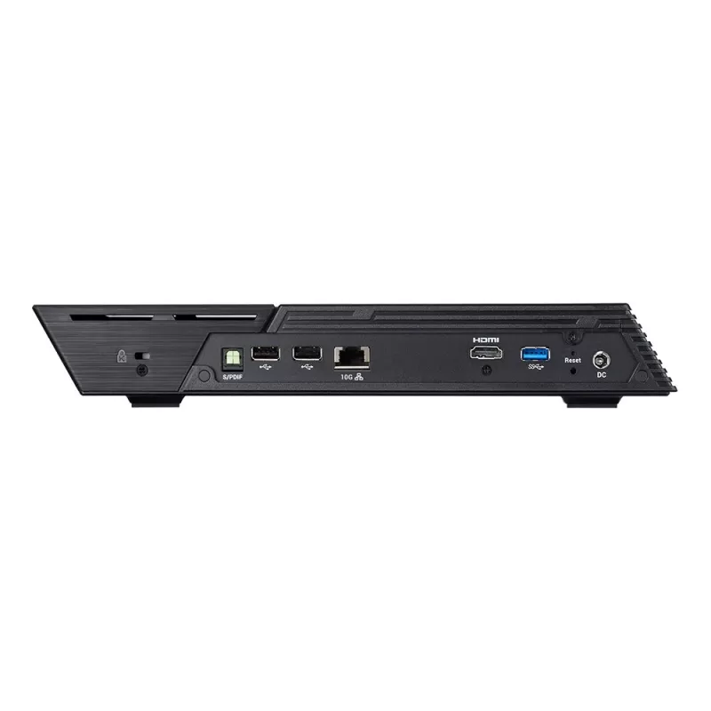 Asustor FS6712X NAS/opslagserver compact Intel® Celeron® N5105 4 GB DDR4 0 TB zwart