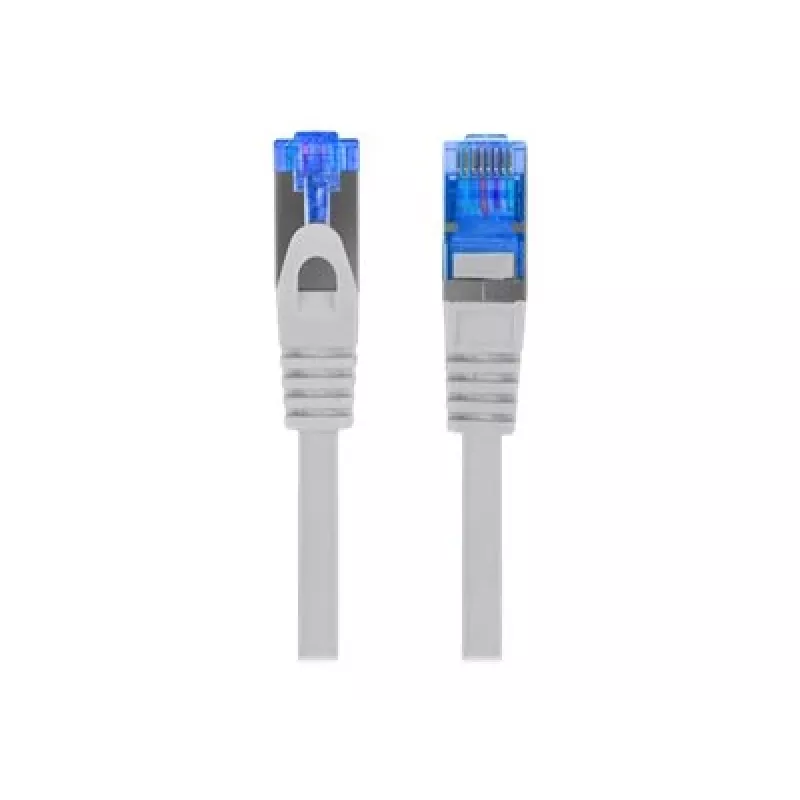 LANBERG netwerkkabel Cat6a S/FTP PCF6A-10CC-0300-S RJ-45 3 m grijs, LSZH, 500 MHz, CCA, Ø6 mm