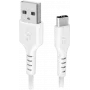 SBS USB-datakabel voor mobiele telefoons 2.0/Type-C 1,5 m wit - kabel - digitaal/data