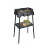 SEVERIN PG 8596 tafel-elektrogrill, 2000 W, rechthoekig rooster, zwart, draaiknop