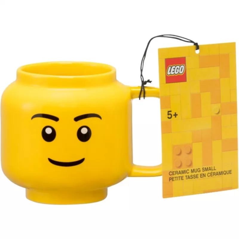 LEGO keramische mok Boy, klein, geel