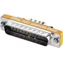 Seriële adapterkabel Renkforce RF-4543257 — 1× SUB-D 9-polig (stekker) naar 1× SUB-D 25-polig (bus)