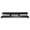 Digitus DN-91524U-EC 19" patchpaneel met 24 poorten Cat5e U/UTP, 1U, met kabelgeleiding, zwart