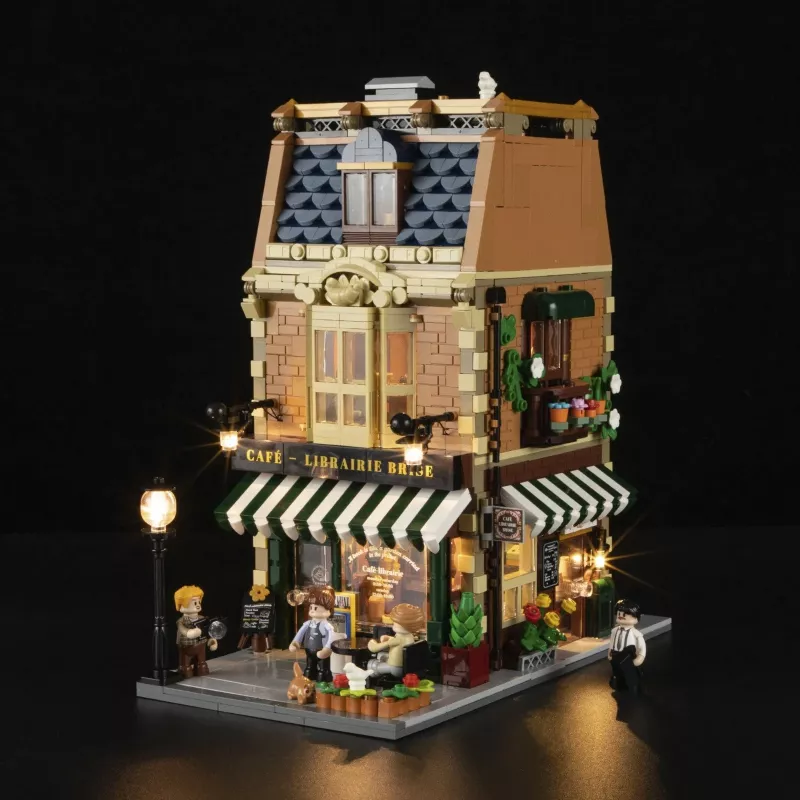 Lumibricks Boek-Café, constructiespeelgoed