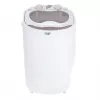 Toplader wasmachine Adler AD 8055, draagbaar, 3 kg inhoud, crème, draaiknop, 150 W