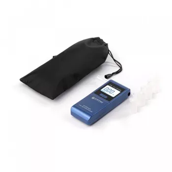 Elektrochemische alcoholtester blauw