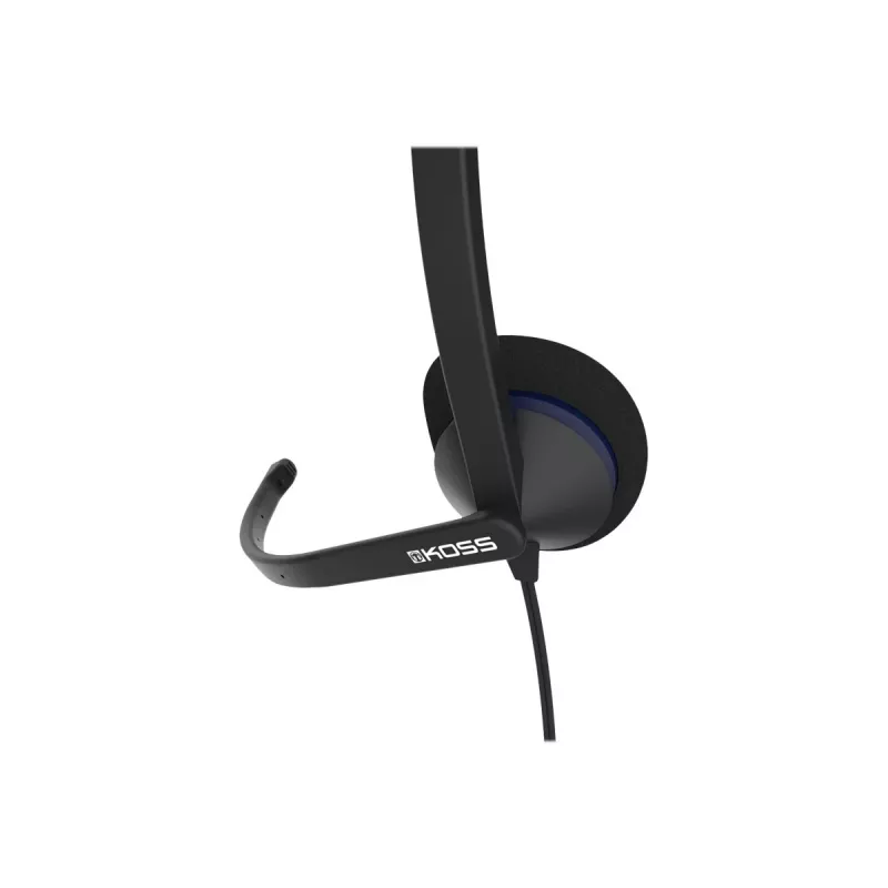 Koss | Hoofdtelefoon | CS195 USB | Bedraad | On-Ear | Microfoon | zwart
