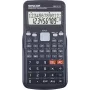 Wetenschappelijke rekenmachine SENCOR SEC 170 — 240 functies, 2-regelig display, batterijgevoed, beschermhoes