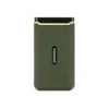 Transcend ESD380C TS2TESD380C draagbare SSD 2 TB, USB 3.2 Gen 2x2, USB-C, 2000 MB/s, militair groen