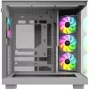 PC-behuizing Thermaltake View 380 XL WS ARGB Snow White — midi-tower, ATX-ondersteuning, met venster