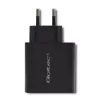 Voeding QOLTEC 51717 45W 20V 3A AC-oplader voor binnen voor smartwatch, zwart