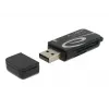 Kaartlezer DeLOCK Mini USB 2.0 met SD- en micro-SD-slot