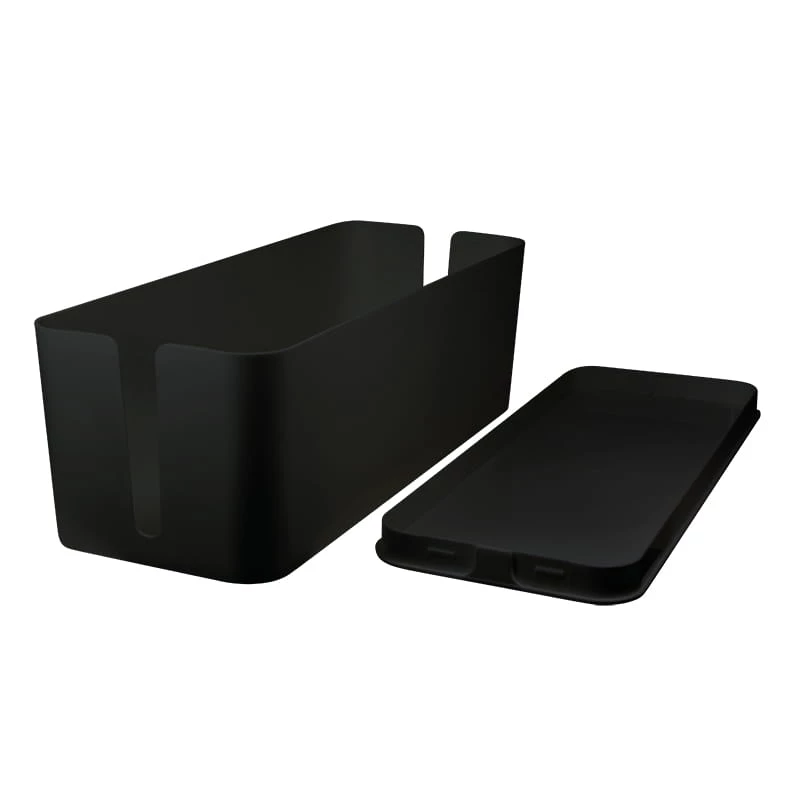 Kabelbox-organizer, zwart