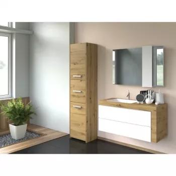 Topeshop S43 ARTISAN badkameropbergkast eiken