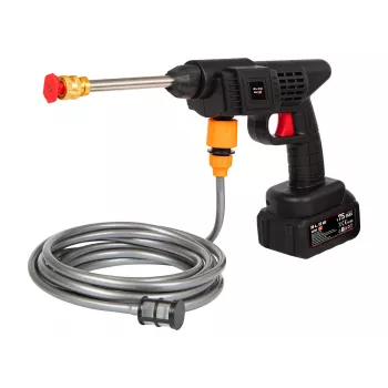 Hogedrukreiniger BLOW WM-02 draadloos op batterijen 26 bar met accessoires