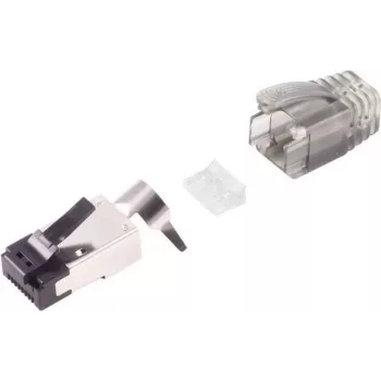 Modulaire RJ45-stekker ShiverPeaks SHVP BS08-02050 Interlock – afgeschermde Ethernet-modulaire stekker