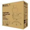 Gamingstoel Sandberg ErgoFusion Basic gevoerde zitting mesh rugleuning zwart
