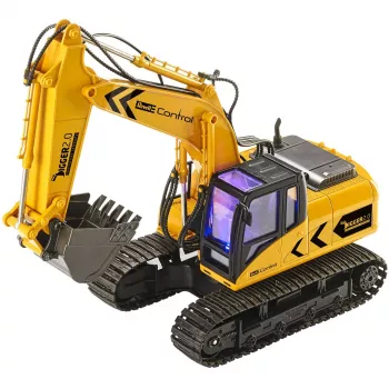 Revell Digger 2.0 - graafmachine - elektromotor - 1:16 - Ready-to-Run (RTR) - zwart - geel - Digger 2.0 (24924)